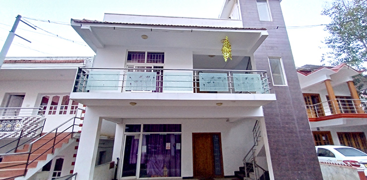 Exterior view of cottage