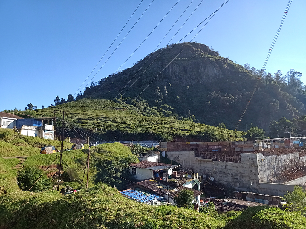 Mountain view from cottage