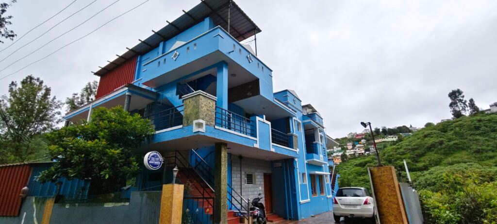 Exterior view cottage