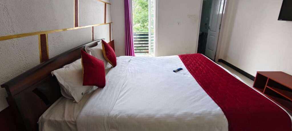 close up view bedroom 
