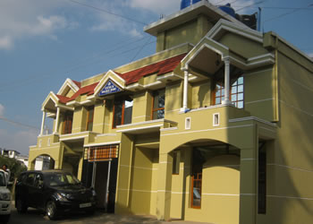 Front view of Abi Cottage, a budget-friendly stay with simple design and parking area