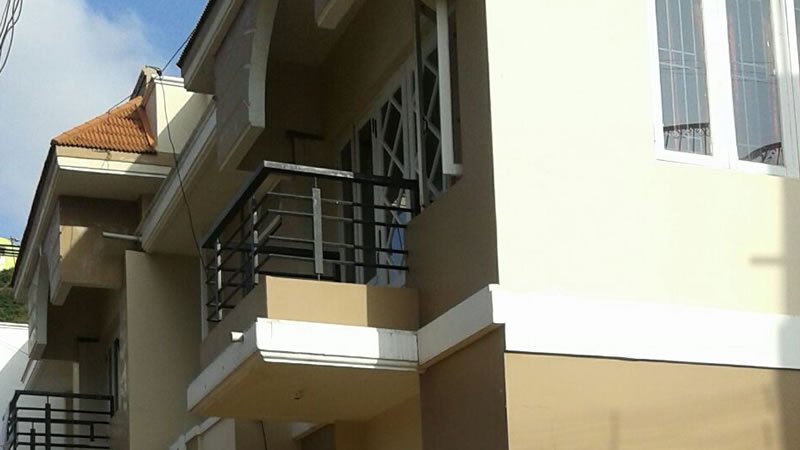 Upper floor balcony view